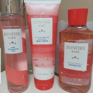 Bath and Body Works bundle Bonfire Bash